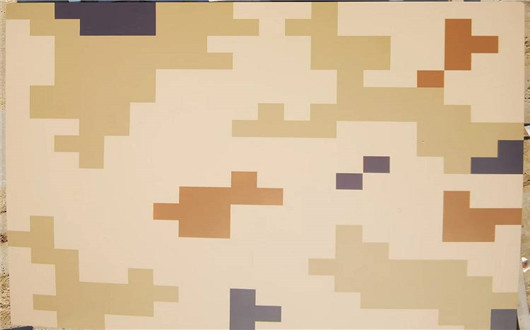 和平荒漠迷彩漆喷涂